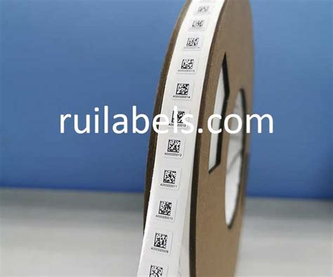 rfid temperature labels|high temp qr code labels.